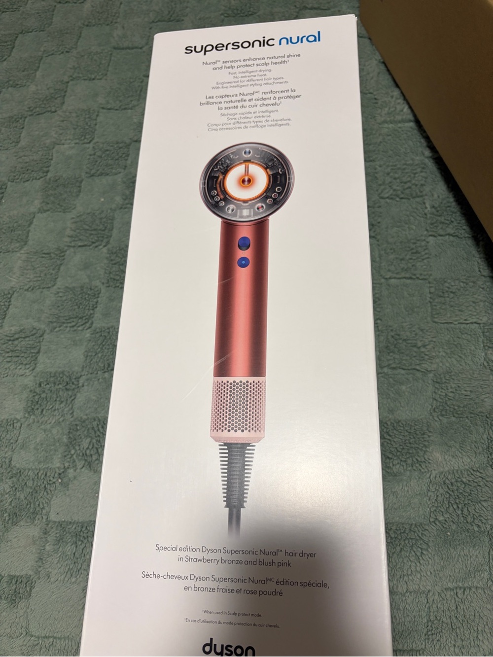 Dyson supersonic nural hair dryer